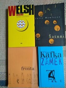 Predám knihy (Welsh, Kafka, Mamlejev, Sorokin)