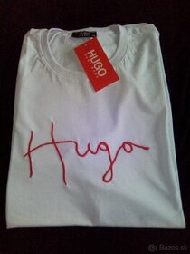 Tričko,Tshirt biele Hugo boss v.L