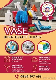 Ponúkame upratovacie služby