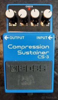 Predám gitarový efekt Boss - Compression Sustainer CS-3