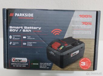 Parkside smart batéria 20V 8Ah