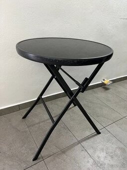 Záhradné skladacie stolíky