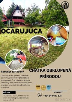 Útulná chatka obklopená horami – ideálne miesto na oddych Le