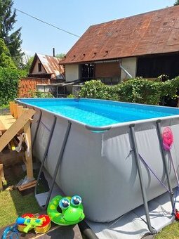 Bazén s konštrukciou 6m
