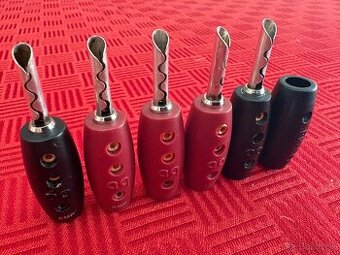 Hifi Audioquest BFA konektory silver povrch 5mm