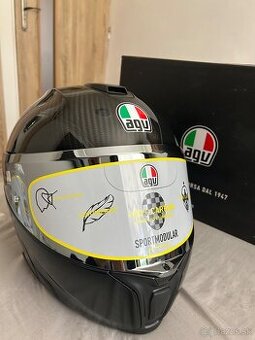 AGV Sportmodular Glosssy Carbon S