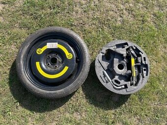 Tenké dojazdové koleso 5x112 R16 na VW Seat Škoda Aud