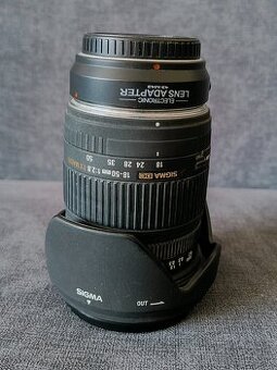 Objektív Sigma 18-50/1:2,8