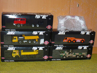 Sběratelské modely náklaďáků TATRA - KADEN 1/43 limitky
