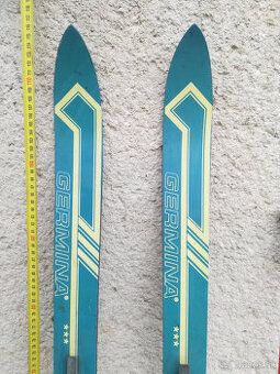 detské retro lyže nové