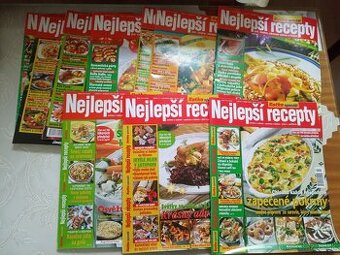 Staršie retro vydania časopisov Nejlepší recepty