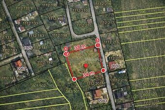 Na predaj záhrada s chatkou, Ku Gederu, Košická nová Ves