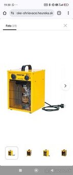 Elektricky ohrievac vykonny s fukanim Master B3,3EPB