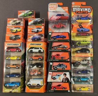 Matchbox rôzne modely