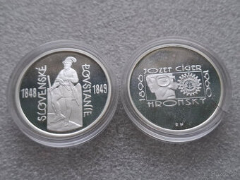 Pamatne mince Ceskoslovenska a Slovenska