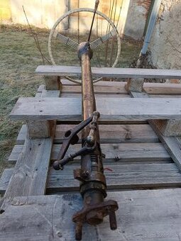 Tatraplán - Volant včetně kompletní tyče řízení i s táhly