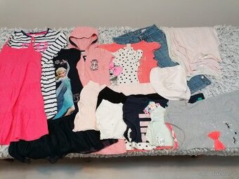 Oblečenie - balík E veľkosť 122 - 128