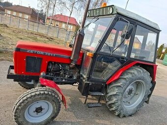 Predam traktor Zetor 7011+tp a spz,nova stk