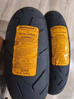 180/55 ZR 17 +120/70 ZR 17 Continental ContiSport Attack 4