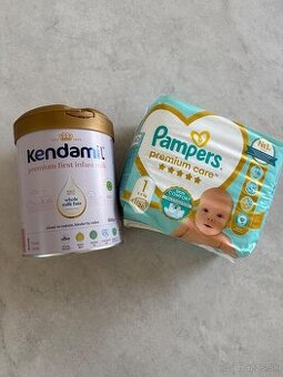 Kendamil 1 + Pampers premium care