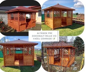 AKCIA Altánok pre dokonalý relax vo vašej záhrade Tvrdošín