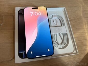Apple IPhone 16 Pro Max 256GB Čierny Titan