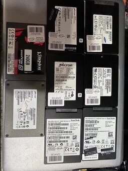 SSD HDD 2.5” Kingston Micron Sandisk Samsung 256 / 240 GB