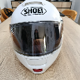 Prilba Shoei Neotec White + interkom SENA 20S Evo