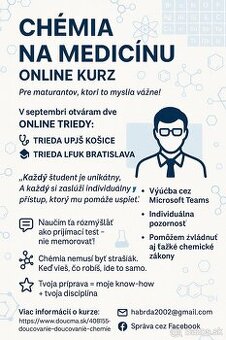 Doučovanie na medicínu