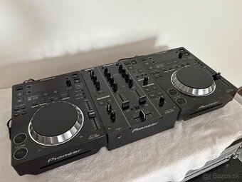Pioneer CDJ 350 Mixpult komplet set/výbornom stave