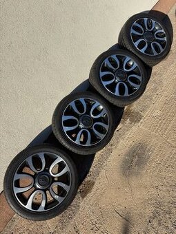 17” Elektróny FIAT 500L 5x98 + nové letné pneu