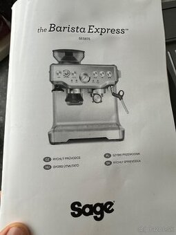 Predám pakový kávovar SAGE (SES 875)
