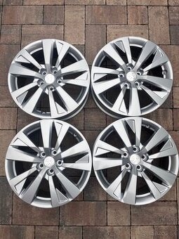 Orig. hliníkové disky Peugeot R17, 5x108