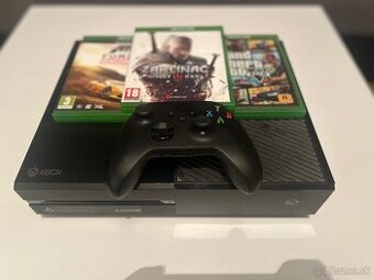 Xbox One - celé príslušenstvo + hry