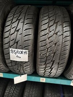 185/60/15 jazdené zimne pneu