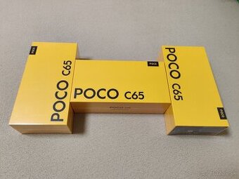 Xiaomi Poco C65.  6gb+2gb/128gb+micro SDHC.  Modrá metalíza.