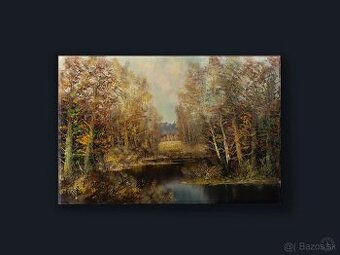 Autumn / Jeseň  – olej na plátne, 90 × 60 cm