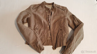 Dámska prechodná bunda Bershka+2 šále,velk.S - TOP stav