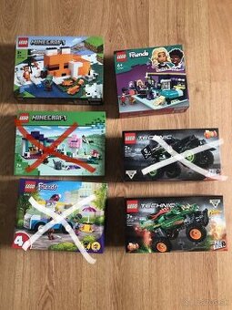Nové Lego- Minecraft, Friends, Technic - 1