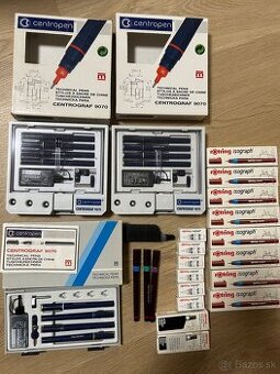 Technické perá Rotring a Centropen