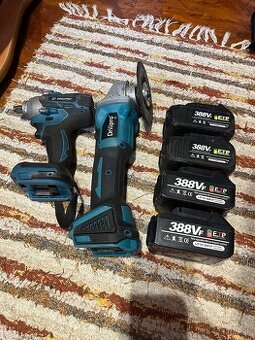 Aku rázovy uťahovak / uhlová brúska