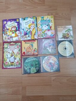 Darujem CD audio aj video rozprávky