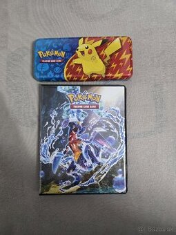 Sada pokemon cards 1 knižka plus krabica zmiesanich kusou