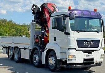 0050 - MAN TGS 35.440 - 8x4 - Valník + HR-HMF 4220 K6 – EURO