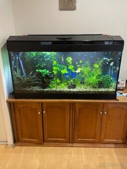 Akvárium 275 L s osvetľovacim krytom