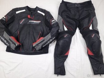 Probiker PRX-16 pánska kožená moto kombinéza L 52/26 KRÁTKA
