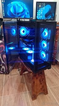 Výkonný Herný-AM5 PC-AORUS s LCD RTX 3070+Ryzen 7600/DDR5