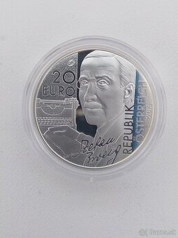 Strieborne mince Rakusko