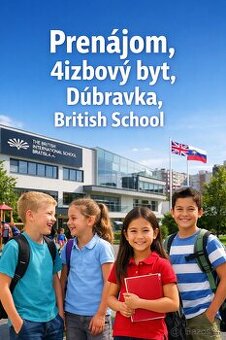 4izbový byt (142 m²), Garáž, Klíma, Dúbravka, British School