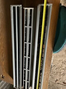 Hliníkové nastaviteľné prieduchy vzduchotechniky